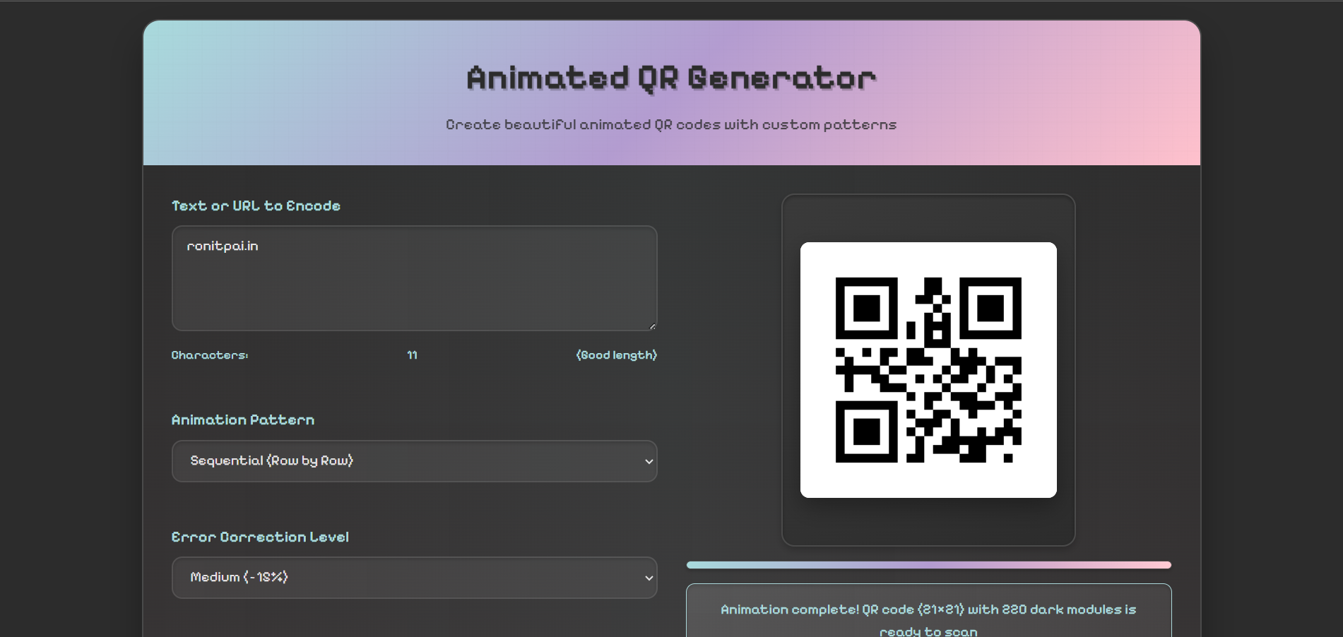 QR Visualization